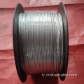 7x7 Dia.2.5mm Galvanizli Çelik Halat